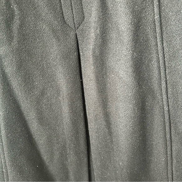 Vince Camuto Fall/Winter Wool Trench Coat Black Size XS - Picture 4 of 11